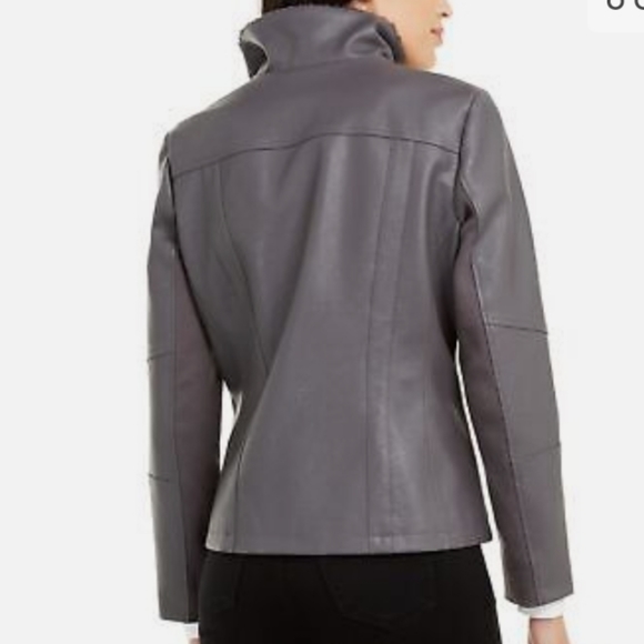 Alfani faux leather jacket, small, beautiful - Picture 3 of 10